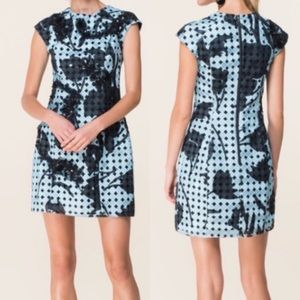 SACHIN + BABI Noir | Yendry Black Silk Bead Dress